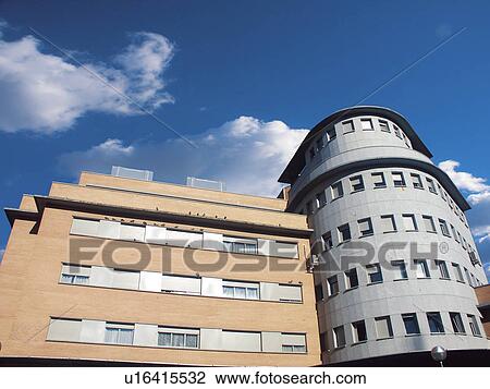 Building, Buildings, Architecture, Modern architecture, Window, Windows, Block of flats View Large Photo Image Stock Image - Building, Buildings, Architecture, Modern architecture, Window, Windows, Block of flats. Fotosearch
