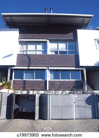 Building, Buildings, Architecture, Modern architecture, Window, Windows, Terraced house View Large Photo Image Stock Image - Building, Buildings, Architecture, Modern architecture, Window, Windows, Terraced house. Fotosearch