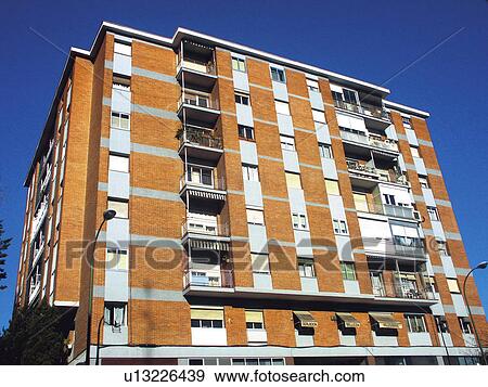 Building, Buildings, Architecture, Modern architecture, Window, Windows, Block of flats View Large Photo Image Stock Photo - Building, Buildings, Architecture, Modern architecture, Window, Windows, Block of flats. Fotosearch