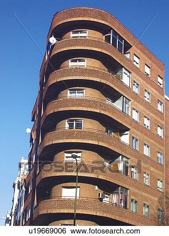 Building, Buildings, Architecture, Modern architecture, Window, Windows, Block of flats View Large Photo Image Stock Photograph - Building, Buildings, Architecture, Modern architecture, Window, Windows, Block of flats. Fotosearch