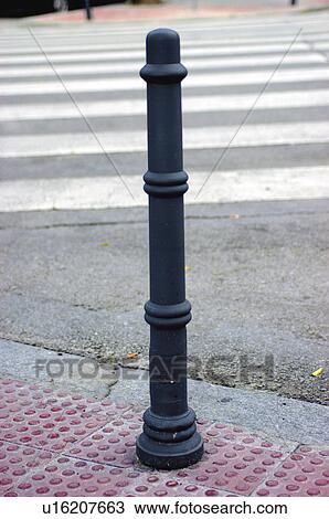 Urban, Urban details, Bollard, Paved, Paving, Pavement, Sidewalk View Large Photo Image Stock Image - Urban, Urban details, Bollard, Paved, Paving, Pavement, Sidewalk. Fotosearch