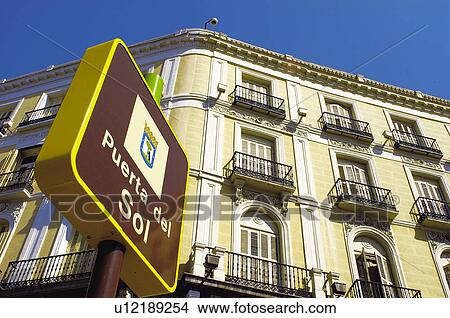 Picture - Urban, Urban details, Cartel, Signal, Madrid, Centre, City centre. Fotosearch