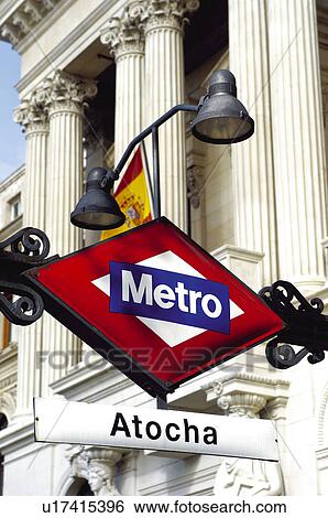 Stock Photograph - Urban, Urban details, Sign, Signal, Metro, Tube, Underground. Fotosearch