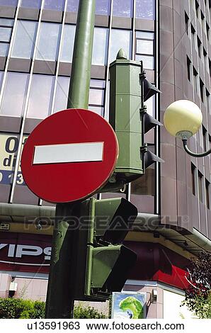 Stock Image - Urban, Urban details, Street, Side street, Small street, Building, Buildings. Fotosearch