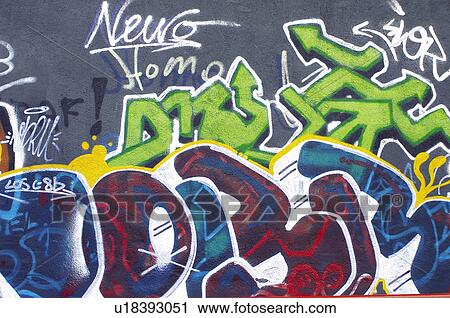 Urban, Urban details, Wall, Painted, Graffiti, Letters View Large Photo Image Stock Image - Urban, Urban details, Wall, Painted, Graffiti, Letters. Fotosearch