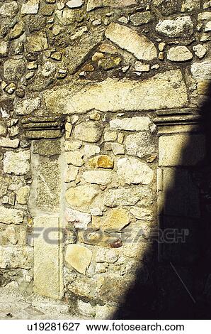 Wall, Shadow, Stone, Stone wall View Large Photo Image Stock Photo - Wall, Shadow, Stone, Stone wall. Fotosearch