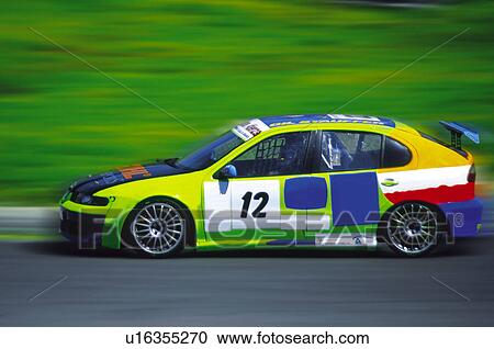 Sport, Motor, Car, Car sport, Racing, Racing car, Racetrack View Large Photo Image Stock Image - Sport, Motor, Car, Car sport, Racing, Racing car, Racetrack. Fotosearch