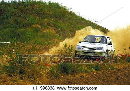 Stock Photo - Sport, Motor, Car, Car sport, Racing, Racing car, Racetrack. Fotosearch