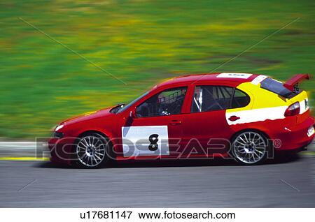 Sport, Motor, Car, Car sport, Racing, Racing car, Racetrack View Large Photo Image Stock Photo - Sport, Motor, Car, Car sport, Racing, Racing car, Racetrack. Fotosearch
