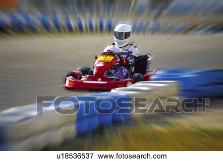 Stock Photo - Sport, Motor, Car, Car sport, Racing, Racing car, Racetrack. Fotosearch
