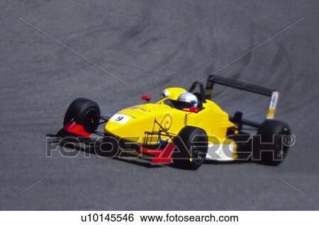 Stock Photograph - Sport, Motor, Car, Car sport, Racing, Racing car, Racetrack. Fotosearch