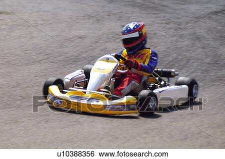 Stock Photograph - Sport, Motor, Car, Car sport, Racing, Racing car, Racetrack. Fotosearch