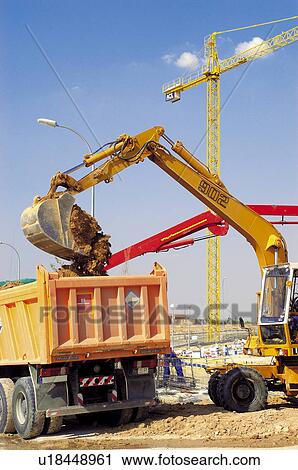Construction, Building, Material, Crane, In construction, Building site, Construction site View Large Photo Image Stock Image - Construction, Building, Material, Crane, In construction, Building site, Construction site. Fotosearch