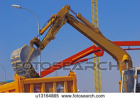 Construction, Building, Material, Crane, In construction, Building site, Construction site View Large Photo Image Stock Photography - Construction, Building, Material, Crane, In construction, Building site, Construction site. Fotosearch