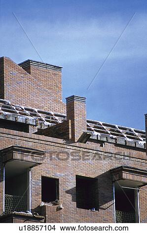 Construction, Building, Roof, Architecture, Window, Windows, Front View Large Photo Image Picture - Construction, Building, Roof, Architecture, Window, Windows, Front. Fotosearch