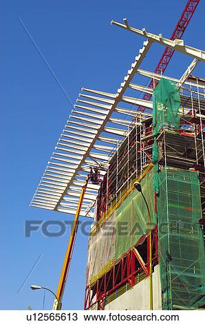 Construction, Material, Building, Buildings, Construction material, Crane, In construction View Large Photo Image Stock Image - Construction, Material, Building, Buildings, Construction material, Crane, In construction. Fotosearch