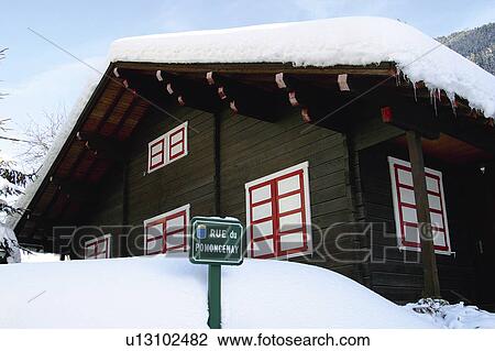 Stock Image - Landscape of snow, Landscape, Landscapes of snow, Winter, Snow, Snowy, Alps. Fotosearch