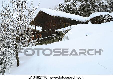 Landscape of snow, Landscape, Landscapes of snow, Winter, Snow, House, Alps View Large Photo Image Stock Image - Landscape of snow, Landscape, Landscapes of snow, Winter, Snow, House, Alps. Fotosearch