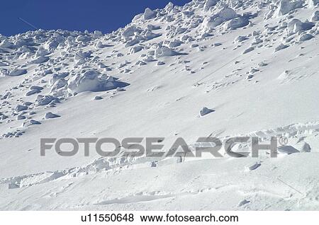 Stock Photo - Landscape of snow, Landscape, Landscapes of snow, Winter, Snow, Snowy, Alps. Fotosearch