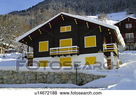 Landscape of snow, Landscape, Landscapes of snow, Winter, Snow, House, Alps View Large Photo Image Stock Photo - Landscape of snow, Landscape, Landscapes of snow, Winter, Snow, House, Alps. Fotosearch
