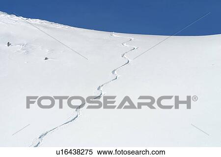Stock Photography - Landscape of snow, Landscape, Landscapes of snow, Winter, Snow, Snowy, Alps. Fotosearch