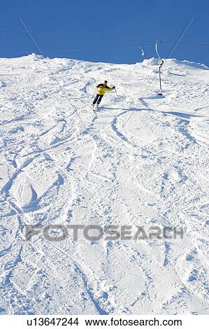 Snow, Snowy, Winter, Snow details, Ski, Piste, Ski run View Large Photo Image Picture - Snow, Snowy, Winter, Snow details, Ski, Piste, Ski run. Fotosearch