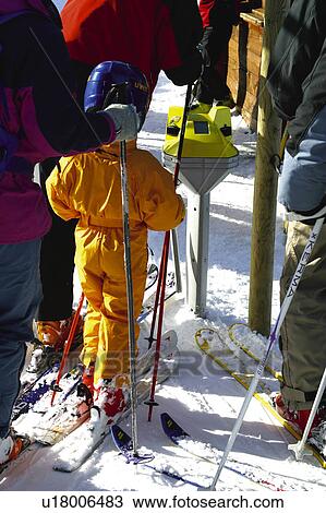 Stock Image - Snow, Snowy, Winter, Snow details, Ski, Piste, Ski run. Fotosearch