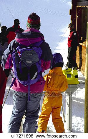 Stock Photo - Snow, Snowy, Winter, Snow details, Ski, Piste, Ski run. Fotosearch