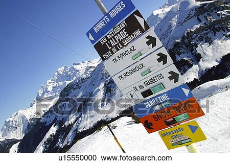 Stock Image - Snow, Snowy, Winter, Snow details, Mountain, Mountains, Tree. Fotosearch