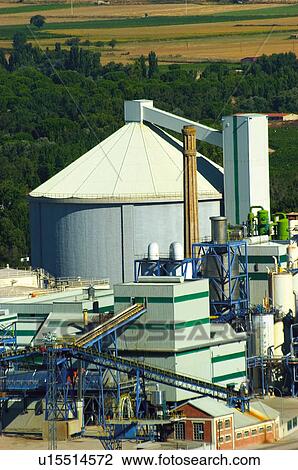 Stock Image - Industry, Crane, Cranes, Manufacture, Tank, Exterior. Fotosearch