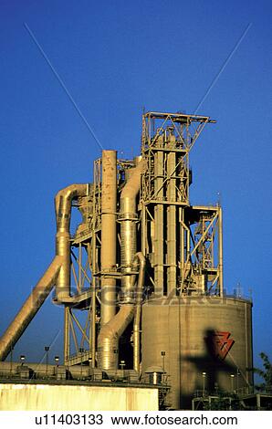 Industry, Energy, Cement, Cement industry, Cementera, Manufacture, Cement manufacture View Large Photo Image Stock Image - Industry, Energy, Cement, Cement industry, Cementera, Manufacture, Cement manufacture. Fotosearch