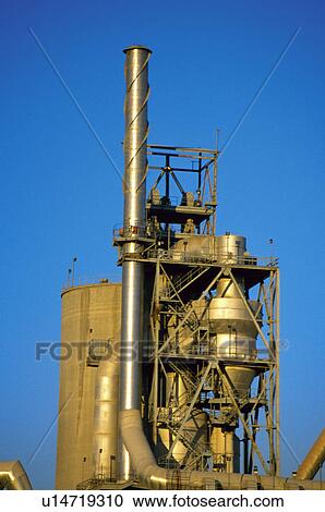 Stock Image - Industry, Energy, Cement, Cement industry, Cementera, Manufacture, Cement manufacture. Fotosearch