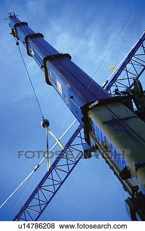 Stock Photo - Industry, Energy, Crane, Hydraulic, Hydraulic system, Pulley, Transport. Fotosearch