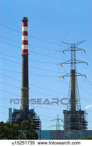 Stock Photography - Industry, Energy, Electric, Electricity, Power, Petroleum, Oil industry. Fotosearch