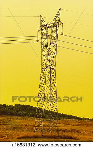 Industry, Energy, Electricity, Power, Turret, Electric turret, Post View Large Photo Image Stock Image - Industry, Energy, Electricity, Power, Turret, Electric turret, Post. Fotosearch
