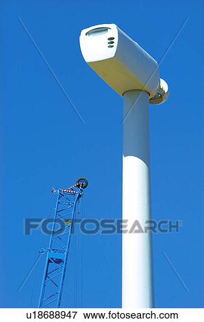 Stock Photo - Industry, Energy, Electricity, Power, Mill, Motor driven mill, Wind power. Fotosearch
