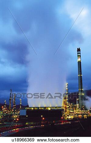 Stock Photo - Industry, Energy, Power, Petroleum, Oil industry, Tower, Towers. Fotosearch