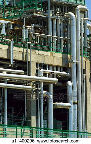 Stock Photograph - Industry, Energy, Power, Pipe, Pipes, Piping. Fotosearch