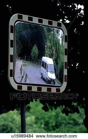 Picture - Road, Roads, Spanish, Spanish road, Spanish roads, Car, Van. Fotosearch
