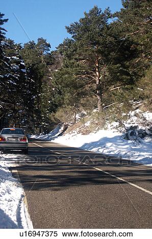 Road, Roads, Spanish, Spanish road, Spanish roads, Car, Parked View Large Photo Image Stock Photography - Road, Roads, Spanish, Spanish road, Spanish roads, Car, Parked. Fotosearch