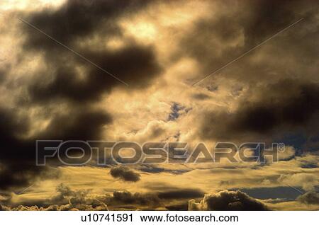Stock Image - Sky, Cloud, Clouds, Cloudy, Cloudy Sky, Cloudscape, Scenics. Fotosearch