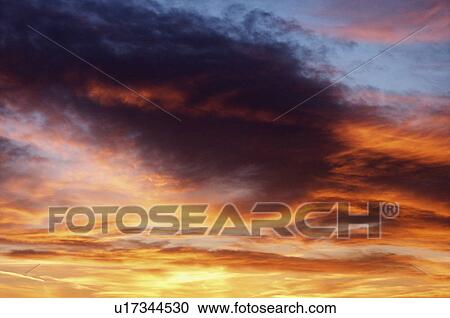 Stock Image - Sky, Cloud, Clouds, Cloudy, Cloudy Sky, Cloudscape, Scenics. Fotosearch