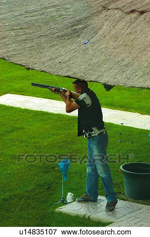 Sport, Sports, Sportsman, Shoot, Shooting View Large Photo Image Stock Photo - Sport, Sports, Sportsman, Shoot, Shooting. Fotosearch