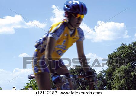Stock Image -  Sport, Sports, Sportsman, Sport clothes, Helmet. Fotosearch
