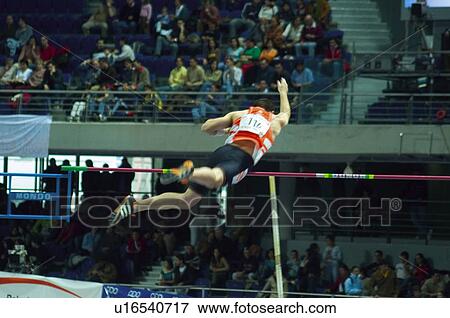 Stock Photo -  Sport, Sports, Sportsman, Sport clothes, Jump. Fotosearch