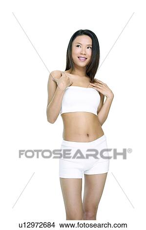 Belly Button, Close-Up, Black Hair, Asian Ethnicity View Large Photo Image Picture - Belly Button, Close-Up, Black Hair, Asian Ethnicity. Fotosearch
