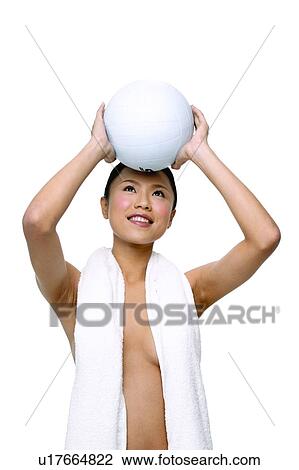 Smiling, Looking Up, Young Adult, Towel View Large Photo Image Stock Image - Smiling, Looking Up, Young Adult, Towel. Fotosearch