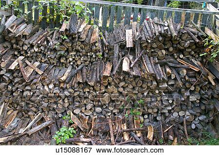 Wood pile at the farm in Poland View Large Photo Image Stock Photo - Wood pile at the farm in Poland. Fotosearch