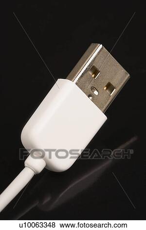 Stock Photo - Firewire cord.. Fotosearch