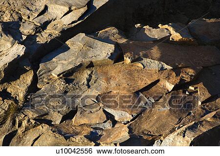 Stock Photograph - Aerial of ground in Haleakala National Park, Maui, Hawaii.. Fotosearch